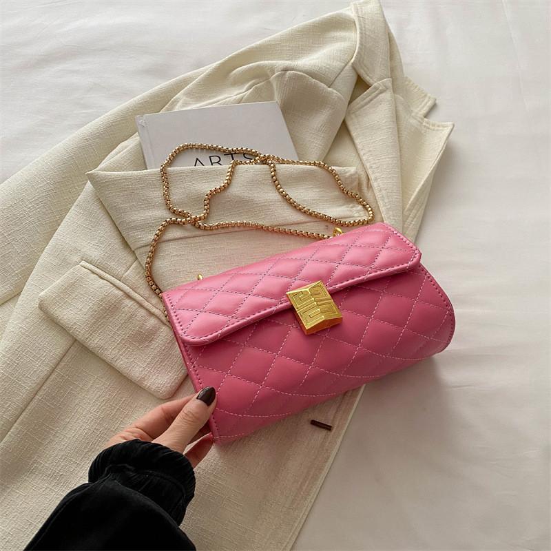 Stylish Korean Casual Small Shoulder Bag For Women With Chain Strap In Trendy Colors троянди рожеві кольору
Stylish Korean Casual Small Shoulder Bag For Women With Chain Strap In Trendy Colors троянди рожеві кольору