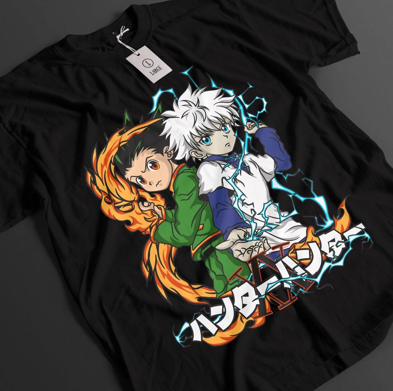 Футболка Hunter x Hunter Футболка Гона и Киллуа Топ Пито HxH Хисока Аниме Унисекс Футболка XL
Футболка Hunter x Hunter Футболка Гона и Киллуа Топ Пито HxH Хисока Аниме Унисекс Футболка XL