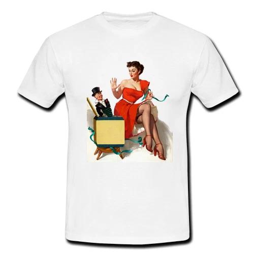 Mens Retro T-shirt Vintage Christmas Tee Pinup Ventriloquist Dummy 50s Present 2XL
Mens Retro T-shirt Vintage Christmas Tee Pinup Ventriloquist Dummy 50s Present 2XL