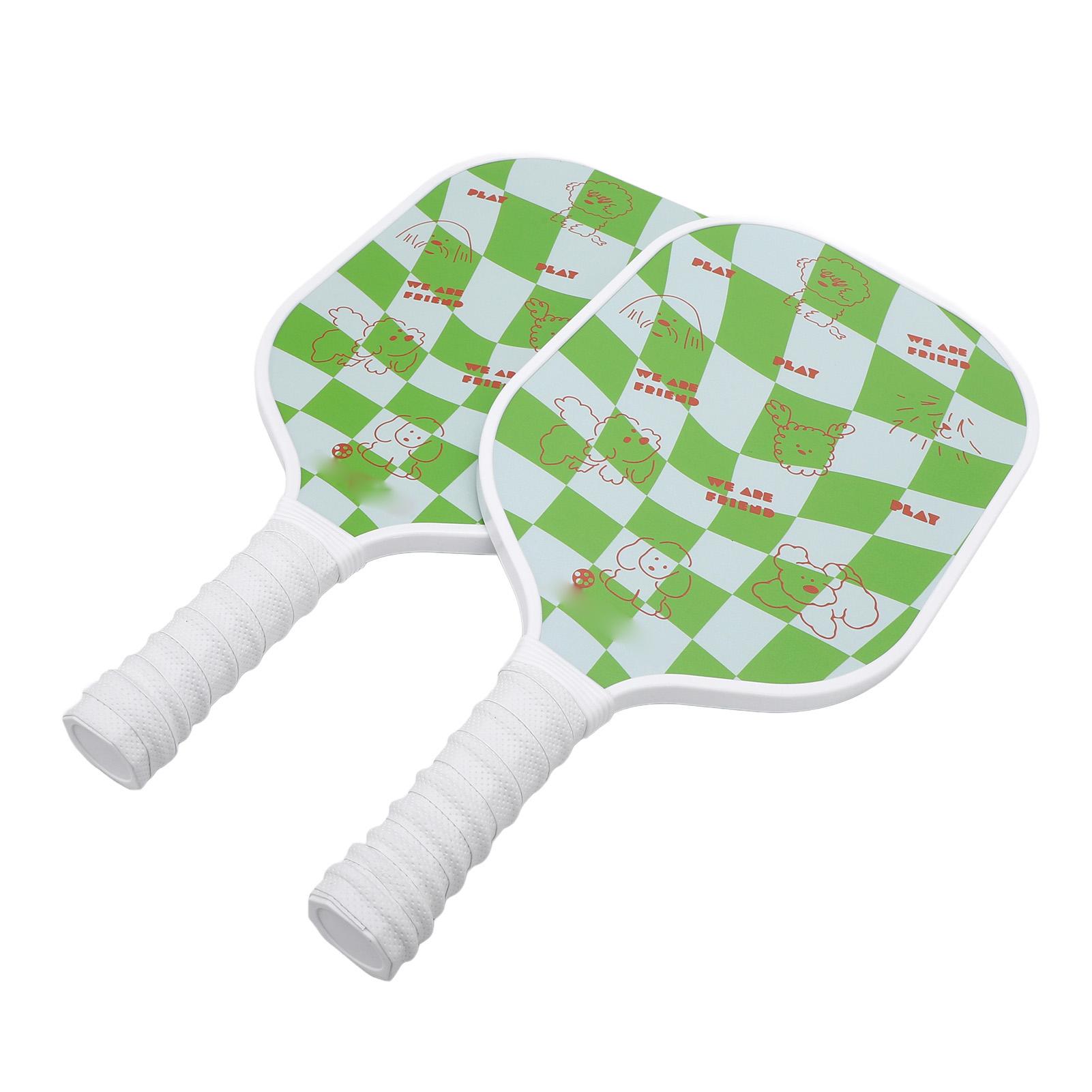 Pickleball Paddles Set Fiberglass Honeycomb Core Cartoon Lightweight Pickle Ball Rackets with 2 Pickleballs and Storage Bag for Beginners
Pickleball Paddles Set Fiberglass Honeycomb Core Cartoon Lightweight Pickle Ball Rackets with 2 Pickleballs and Storage Bag for Beginners