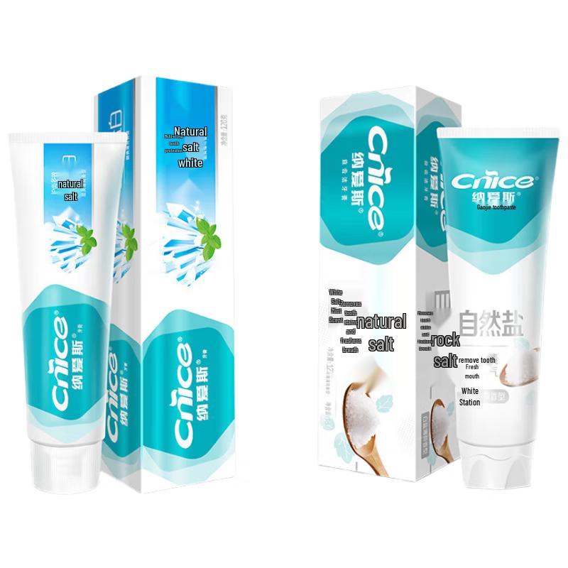 Naais Natural Salt Whitening Toothpaste 120g
Naais Natural Salt Whitening Toothpaste 120g