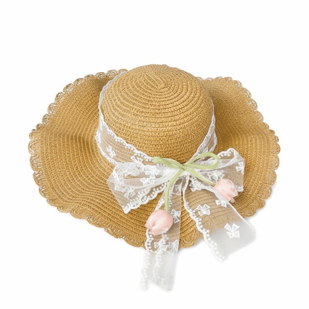 Kawaii Lightweight Straw Hat Lace Bow Woven Straw Sun Hat Flower Decoration Breathable Wide Brim Hat Beach хаки
Kawaii Lightweight Straw Hat Lace Bow Woven Straw Sun Hat Flower Decoration Breathable Wide Brim Hat Beach хаки