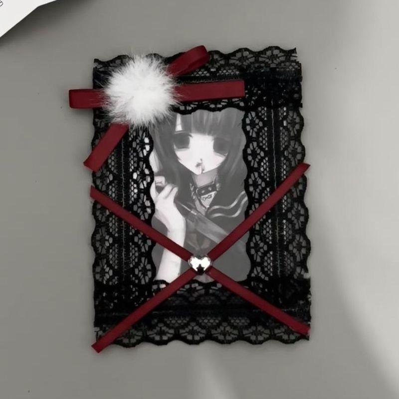 Black Angel Photo Frame with Wings Handmade Card Holder 3 Inch Kpop Idol DIY Photocard Sleeves Anime Photocard Display 2025 New
Black Angel Photo Frame with Wings Handmade Card Holder 3 Inch Kpop Idol DIY Photocard Sleeves Anime Photocard Display 2025 New