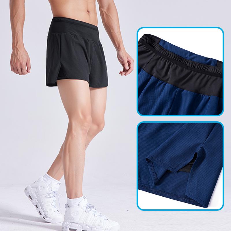Men s Summer Quick-Dry Elastic Three-Point Running Shorts with Waist Pocket for Basketball and Fitness Large чорний
Men s Summer Quick-Dry Elastic Three-Point Running Shorts with Waist Pocket for Basketball and Fitness Large чорний