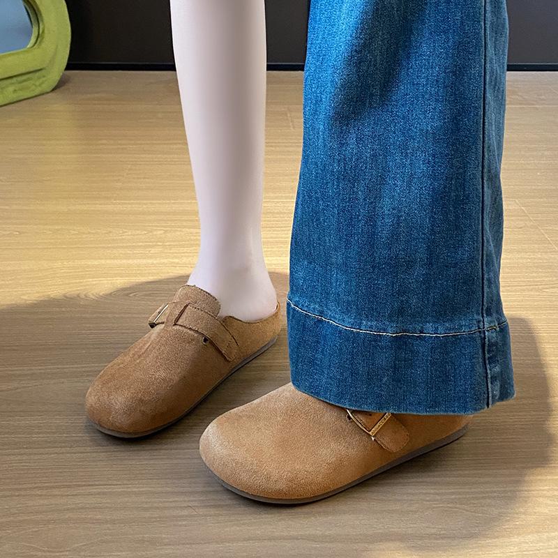 Summer new Birkenstocks female student lazy one-pedal half-tray casual shoes 35 верблюд
Summer new Birkenstocks female student lazy one-pedal half-tray casual shoes 35 верблюд