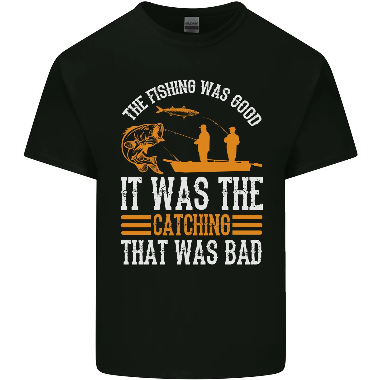 Good Fishing Bad Catching Funny Fisherman Kids T-Shirt Childrens XL
Good Fishing Bad Catching Funny Fisherman Kids T-Shirt Childrens XL