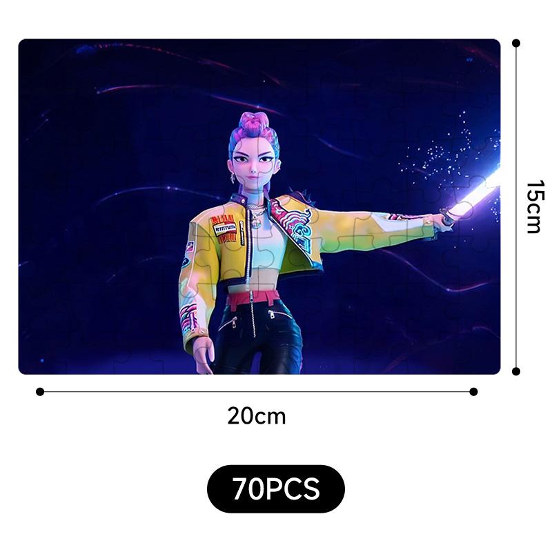 Kpop Охотники на демонов 20*15 см Пазл Игрушки Руми Мира Зои Хантрикс Рисунок персонажа Настольная игра Домашний декор Детские подарки
Kpop Охотники на демонов 20*15 см Пазл Игрушки Руми Мира Зои Хантрикс Рисунок персонажа Настольная игра Домашний декор Детские подарки