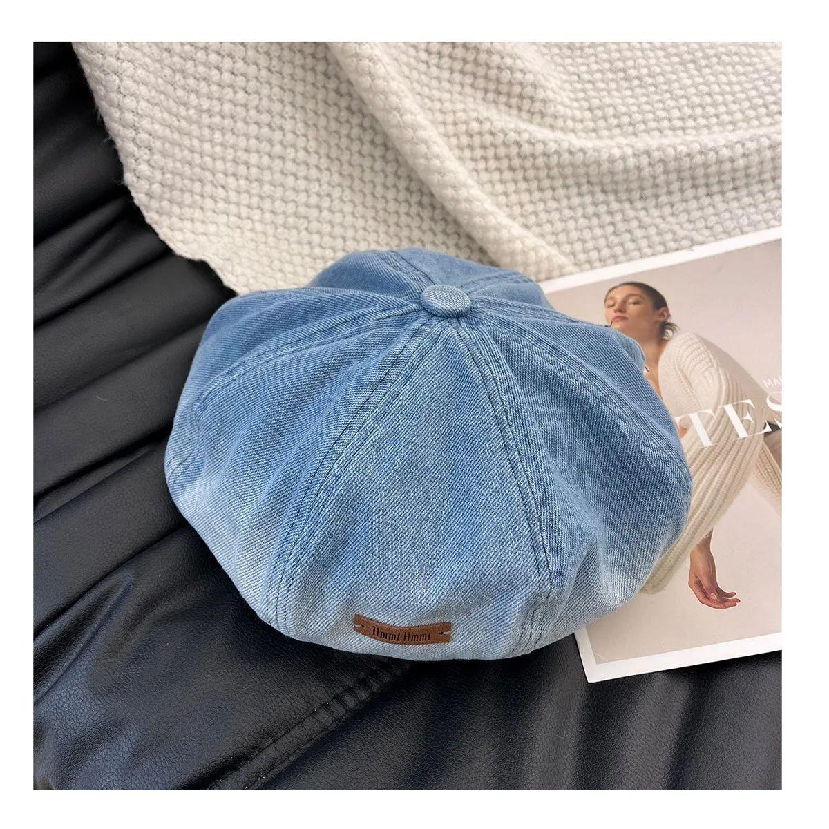 Vintage Gradient Washed Distressed Beret Women Slim Retro Painter Hat Small Leather Label Cloud Beret 56-58cm
Vintage Gradient Washed Distressed Beret Women Slim Retro Painter Hat Small Leather Label Cloud Beret 56-58cm