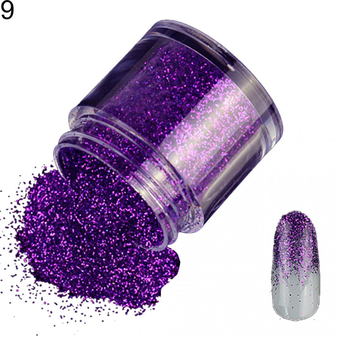 10 г Лазерная тонкая блестящая пудра DIY Nail Art
10 г Лазерная тонкая блестящая пудра DIY Nail Art