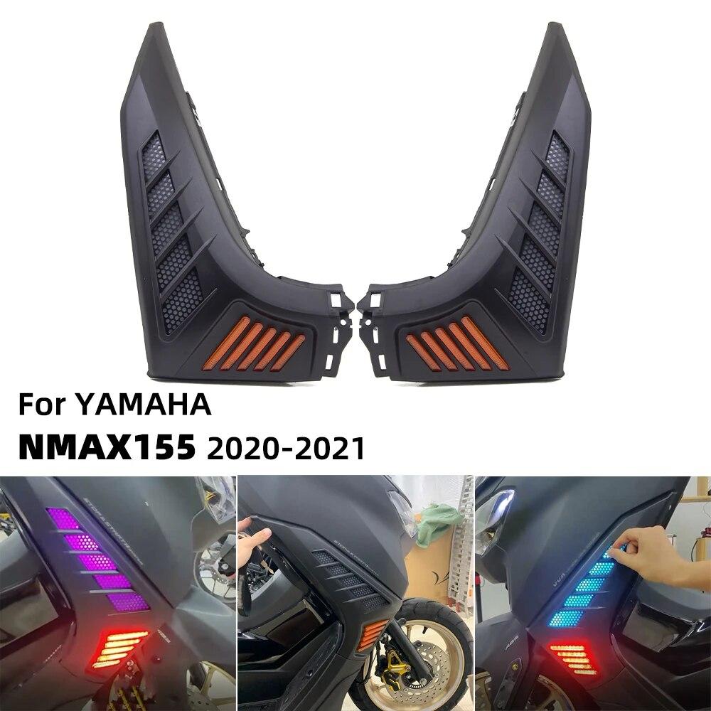 NMAX155 указатель поворота мотоцикла, передние боковые индикаторы хода, аксессуары для ламп для Yamaha NMAX N-MAX 155 2020 2021, обесцвечивание Black чёрный
NMAX155 указатель поворота мотоцикла, передние боковые индикаторы хода, аксессуары для ламп для Yamaha NMAX N-MAX 155 2020 2021, обесцвечивание Black чёрный