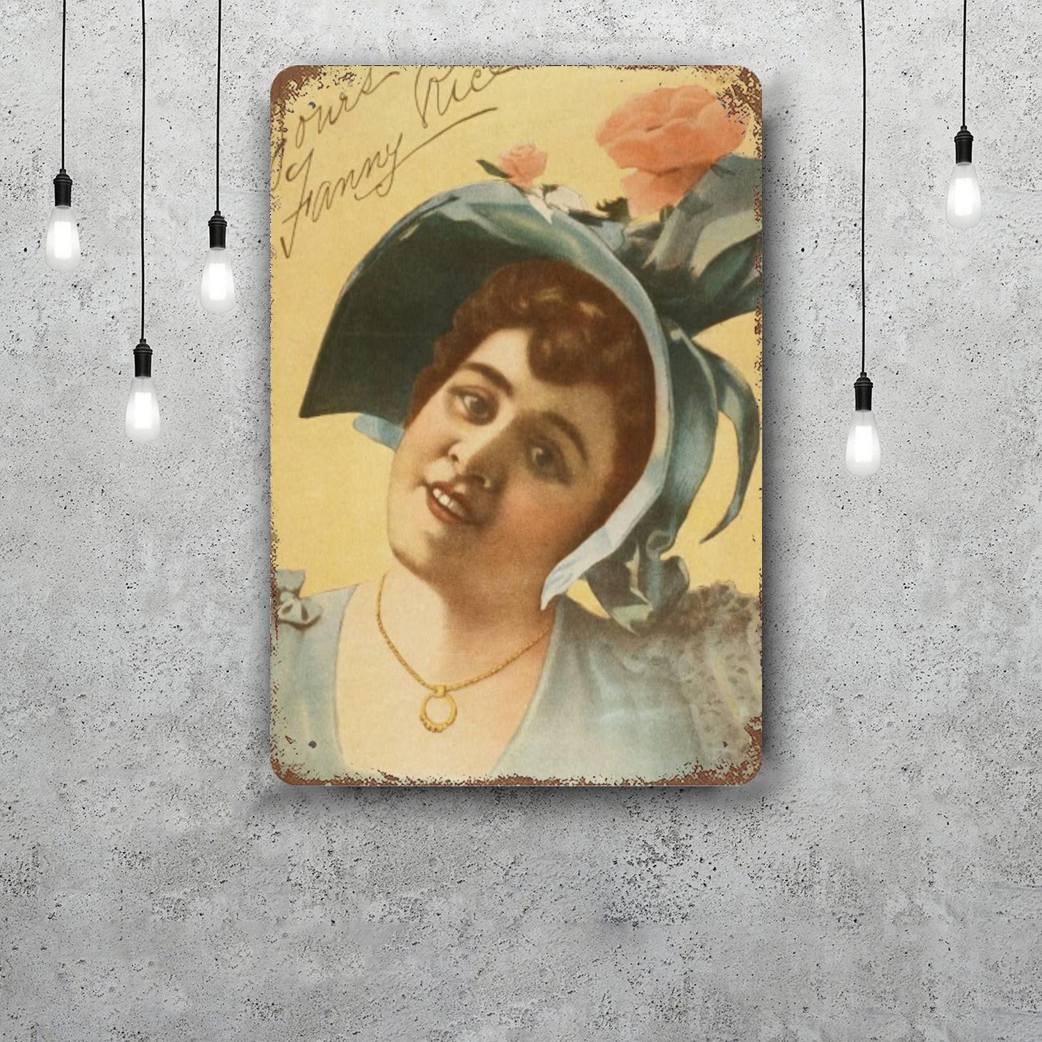 Fanny Retro Vintage Tin Sign Poster Decorative Plaque Metal Plate Wall Decor 20x30cm(7.8x11.8inch)
Fanny Retro Vintage Tin Sign Poster Decorative Plaque Metal Plate Wall Decor 20x30cm(7.8x11.8inch)