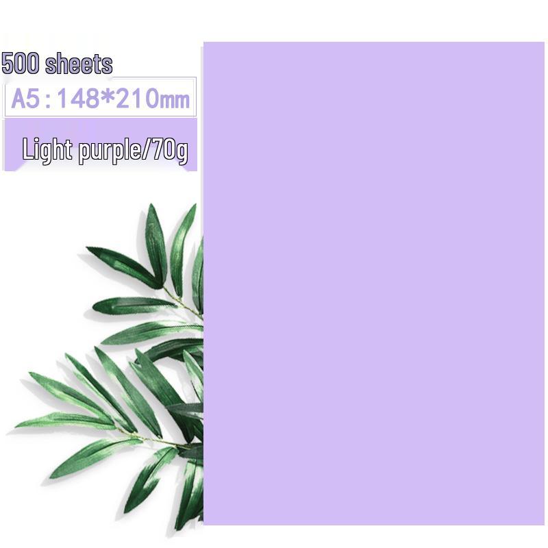 500 Sheets of A5 Colored Paper for Children s Crafts and Printing
500 Sheets of A5 Colored Paper for Children s Crafts and Printing