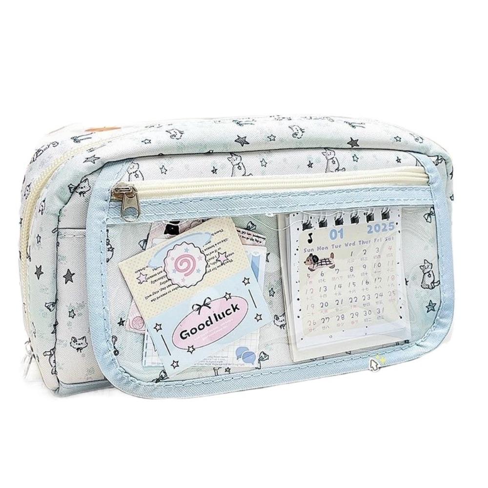 Пенал большой вместимости Meteor Cat Косметичка Новый пенал Студенты
Пенал большой вместимости Meteor Cat Косметичка Новый пенал Студенты