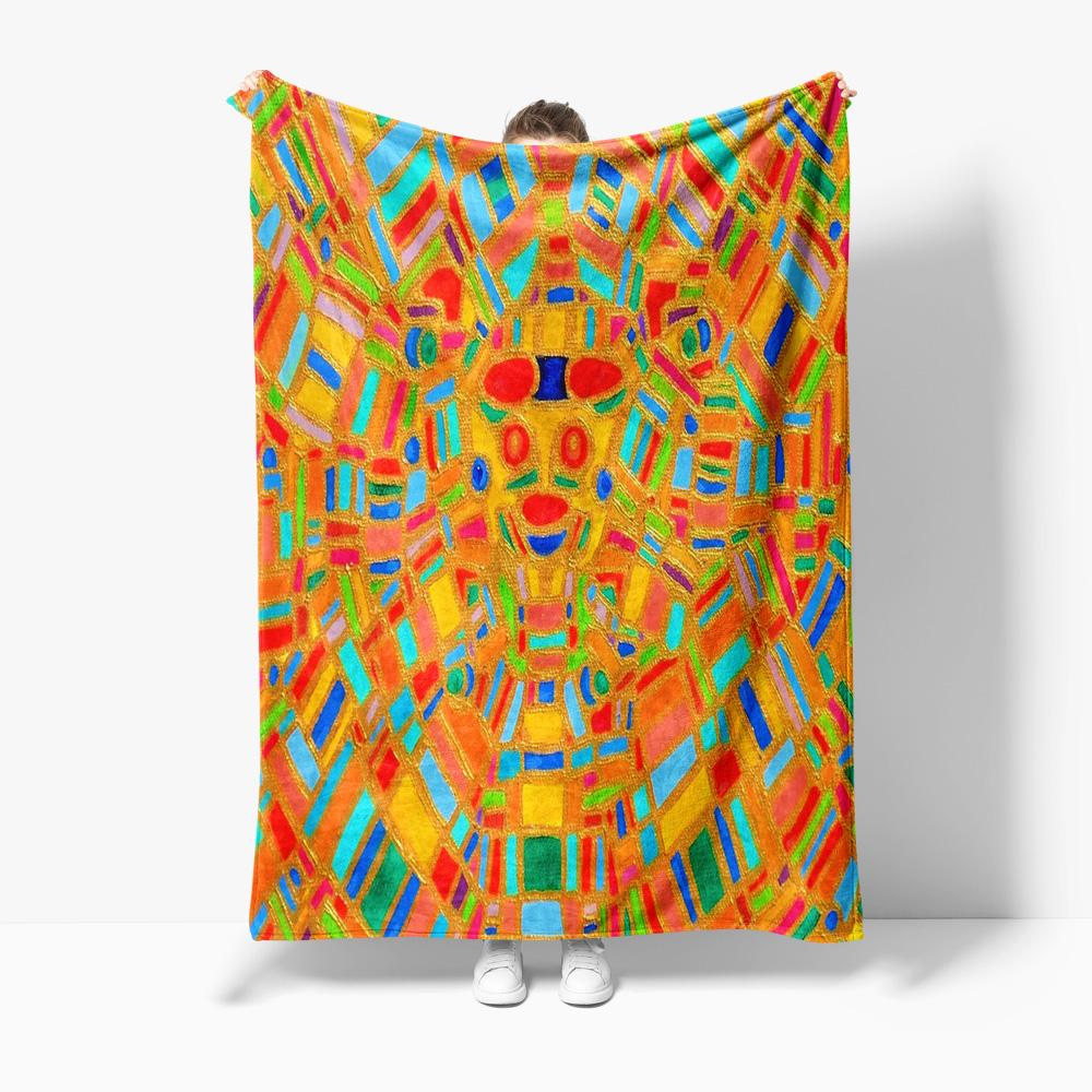 Vibrant Colorful Patchwork Geometric Blanket Sofa Bed Throw for Kids Teens Adults Decorative Gift 130x150cm51x59in
Vibrant Colorful Patchwork Geometric Blanket Sofa Bed Throw for Kids Teens Adults Decorative Gift 130x150cm51x59in