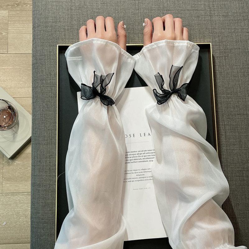 2PC Bell Sleeves Elegant Solid Sun Protection Arm Protectors Riding Oversized Driving Ice Sleeves Beach Bow Outdoor білий
2PC Bell Sleeves Elegant Solid Sun Protection Arm Protectors Riding Oversized Driving Ice Sleeves Beach Bow Outdoor білий