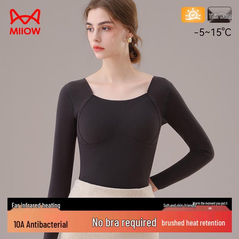 Женский термотоп Miiow с катионным теплоудержанием и встроенным бюстгальтером XL
Женский термотоп Miiow с катионным теплоудержанием и встроенным бюстгальтером XL