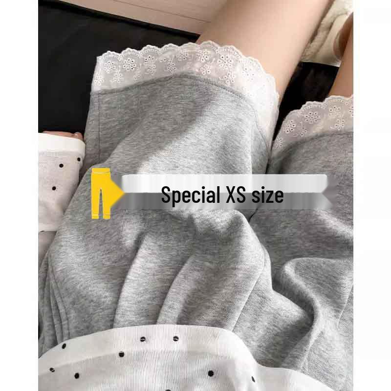 Petite Grey Lace High-Waist Wide-Leg Sports Shorts for Women - Summer Thin, Loose, Casual Fit (2025 Collection) L (106-115 lbs)
Petite Grey Lace High-Waist Wide-Leg Sports Shorts for Women - Summer Thin, Loose, Casual Fit (2025 Collection) L (106-115 lbs)