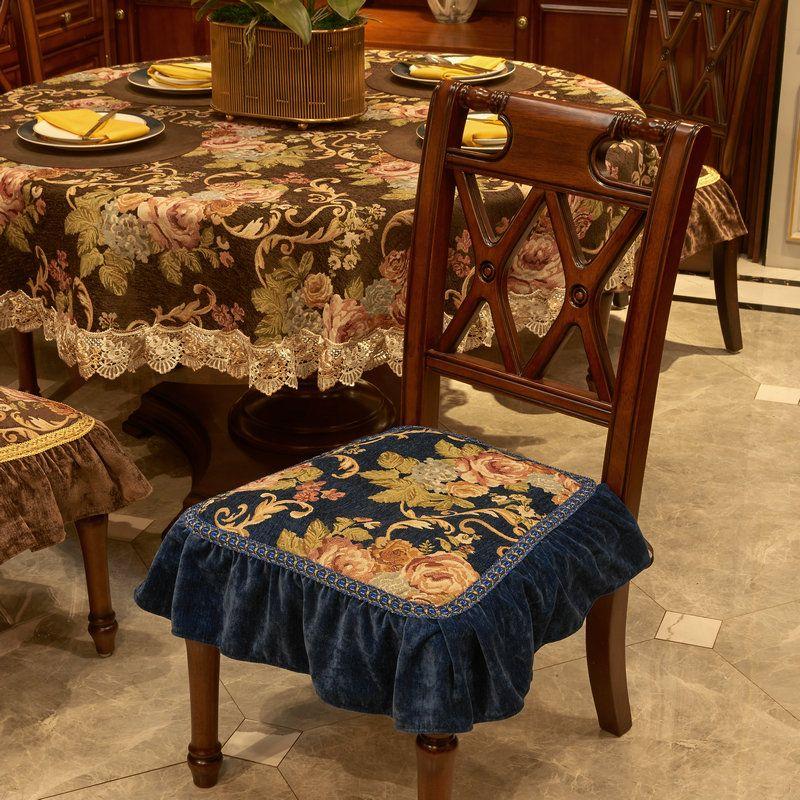 American Dining Table Fabric round Tablecloth Rectangular Table Towel Chair Cushion Table Runner Cover Towel European High-End Luxury Chair Cover Gemstone Blue New arrival cushion 48*51cm
American Dining Table Fabric round Tablecloth Rectangular Table Towel Chair Cushion Table Runner Cover Towel European High-End Luxury Chair Cover Gemstone Blue New arrival cushion 48*51cm