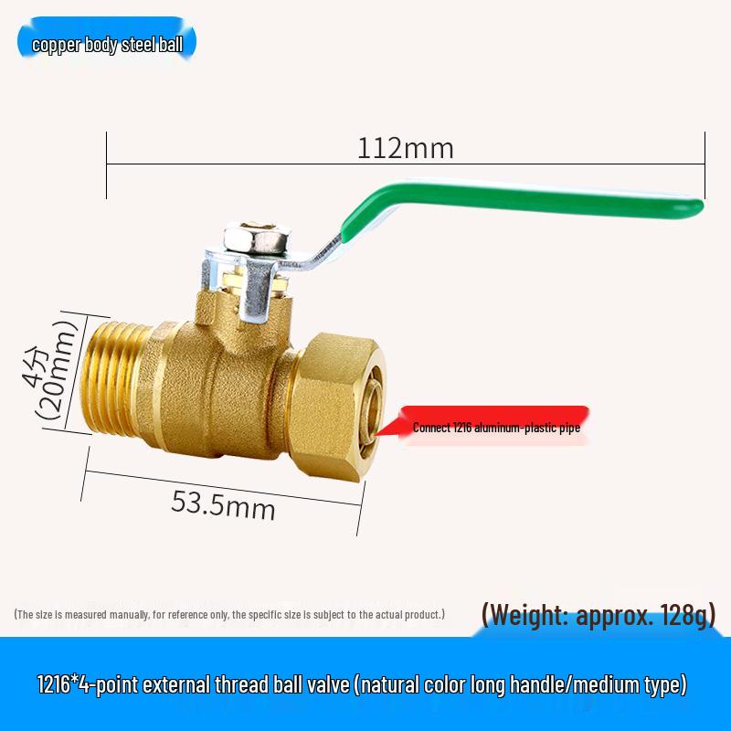 Copper-Aluminum 4/6 Point Ball Valve for 1216/1620 Solar Geothermal Water Pipe
Copper-Aluminum 4/6 Point Ball Valve for 1216/1620 Solar Geothermal Water Pipe