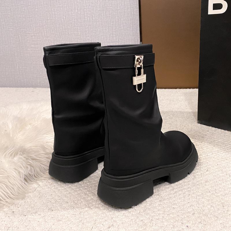 Женская обувь: Короткие ботинки, ботинки-брюки на толстой подошве, массивные каблуки, ретро-пухлые ботинки 35
Женская обувь: Короткие ботинки, ботинки-брюки на толстой подошве, массивные каблуки, ретро-пухлые ботинки 35