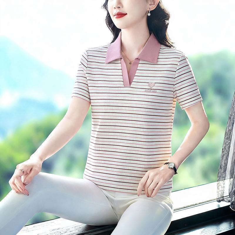 Women s Slimming Solid Color Polo Shirt - Short Sleeve, Versatile, Summer 2026 Collection 5XL (150-160 lbs)
Women s Slimming Solid Color Polo Shirt - Short Sleeve, Versatile, Summer 2026 Collection 5XL (150-160 lbs)