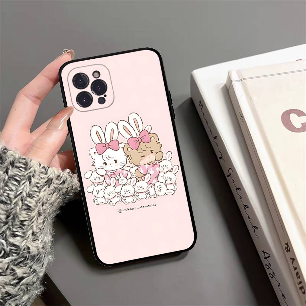 Kawaii M-mikko Cat Cute C-Characters Black Soft Phone Case For IPhone 16 15 14 13 11 12 17 Pro Max Mini Plus iPhone 13
Kawaii M-mikko Cat Cute C-Characters Black Soft Phone Case For IPhone 16 15 14 13 11 12 17 Pro Max Mini Plus iPhone 13