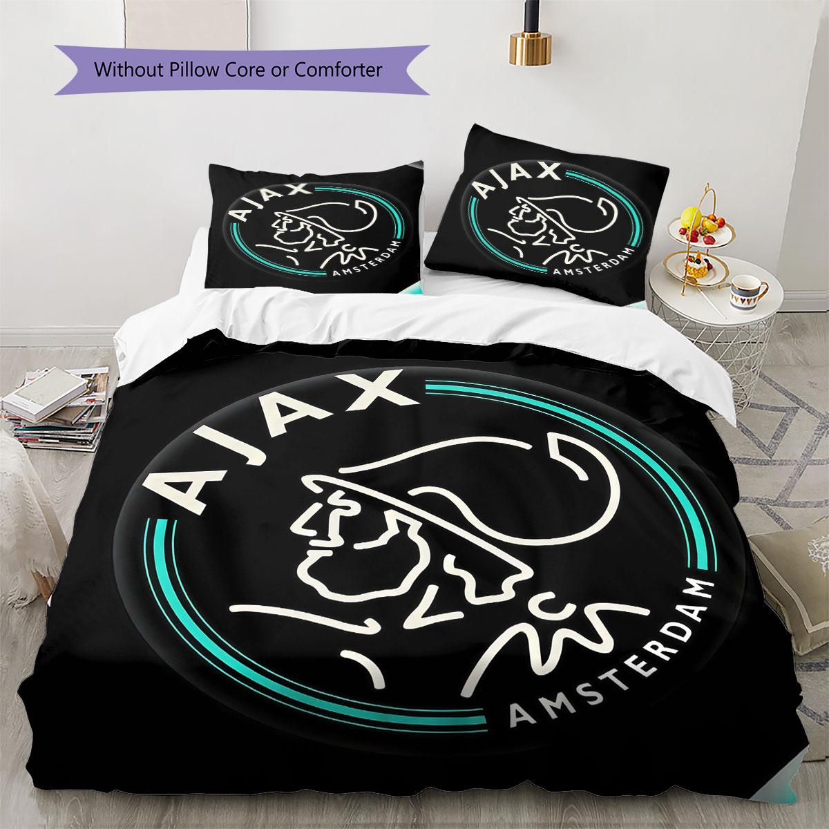 Ajax Amsterdam Pattern Bedding Quilt Set Quilt Cover Pillowcase Home Decoration Birthday Gift (1 * duvet cover + 2 * pillowcase, without core) 135x200cm
Ajax Amsterdam Pattern Bedding Quilt Set Quilt Cover Pillowcase Home Decoration Birthday Gift (1 * duvet cover + 2 * pillowcase, without core) 135x200cm