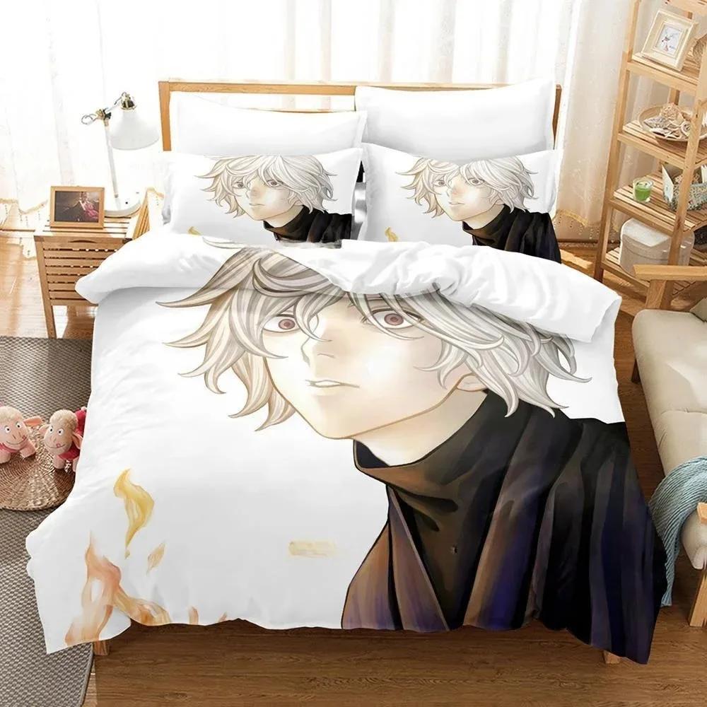Fashion Anime Hel s Paradise Jigokuraku Beding Set Carton thre-piece set Adult People Kid Bedrom with Soft Fabric Duvet cover Sets Home Textiles 100*200cm Single
Fashion Anime Hel s Paradise Jigokuraku Beding Set Carton thre-piece set Adult People Kid Bedrom with Soft Fabric Duvet cover Sets Home Textiles 100*200cm Single