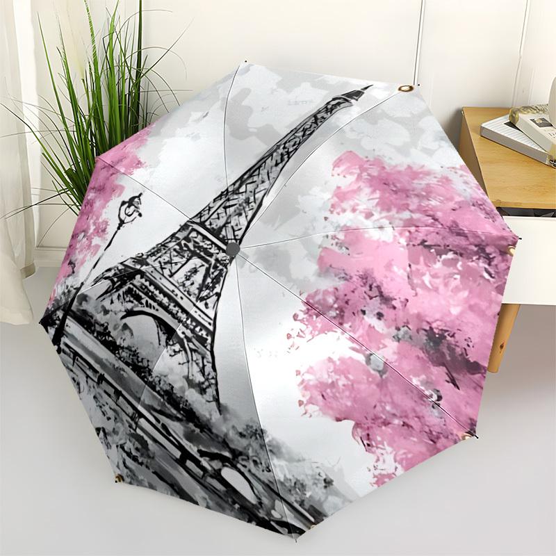 1pc Eiffel Tower, Paris Automatic Umbrella | Portable Foldable 8-Rib Manual Open, Cute Birthday & Holiday Gift for Outdoor yy260107123
1pc Eiffel Tower, Paris Automatic Umbrella | Portable Foldable 8-Rib Manual Open, Cute Birthday & Holiday Gift for Outdoor yy260107123