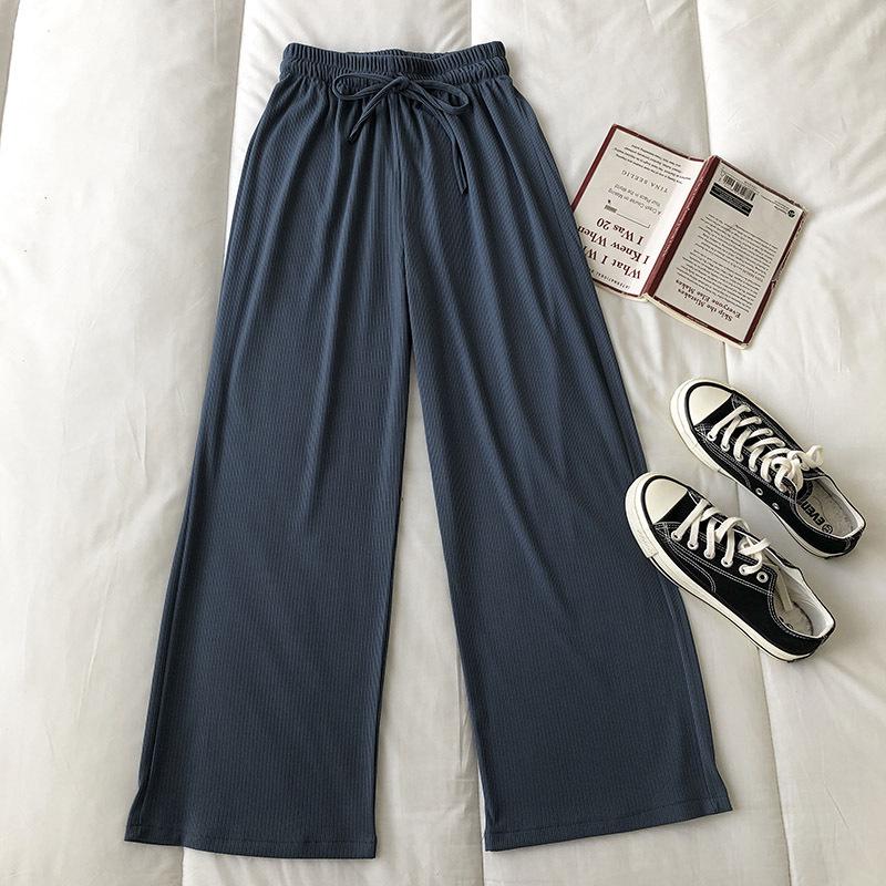 Women s Autumn Korean Style Wide Leg Elastic Waist Pants - Slimming, Loose, Drapey, Solid Color, Casual Straight Leg. One Size
Women s Autumn Korean Style Wide Leg Elastic Waist Pants - Slimming, Loose, Drapey, Solid Color, Casual Straight Leg. One Size