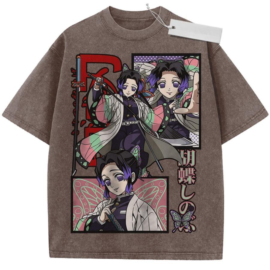 Unisex Washed Purple Vintage Tshirt Demon Slayer Shinobu Kocho Butterfly Highquality Fabric for Home Leisure Travel Shopping M
Unisex Washed Purple Vintage Tshirt Demon Slayer Shinobu Kocho Butterfly Highquality Fabric for Home Leisure Travel Shopping M
