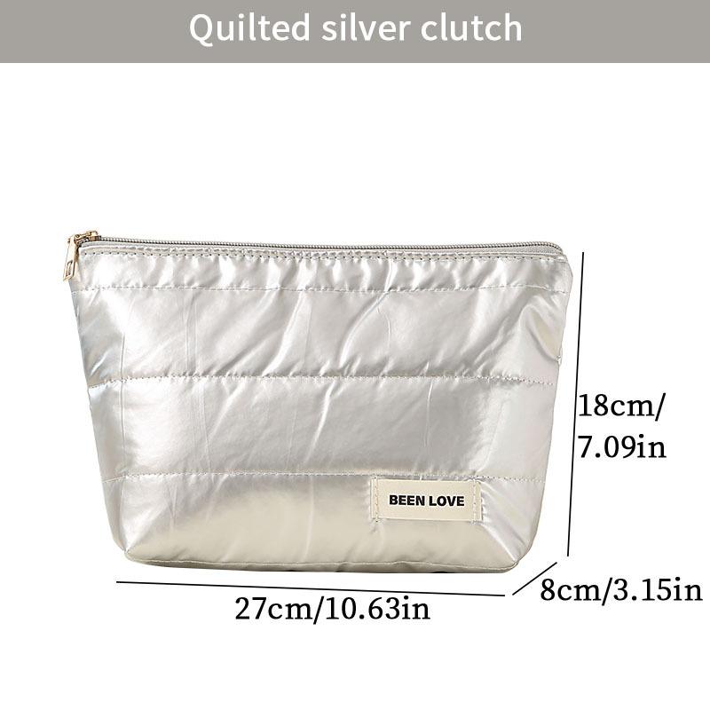 Light Luxury Glossy Makeup Bag, Multi Size Portable Storage Bag, Down Texture Travel Grooming Bag,powerful Outfit
Light Luxury Glossy Makeup Bag, Multi Size Portable Storage Bag, Down Texture Travel Grooming Bag,powerful Outfit