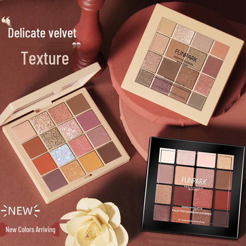 Funpark Retro 16-Color Earth Tone Eyeshadow Palette - Douyin Inspired for Beginners
Funpark Retro 16-Color Earth Tone Eyeshadow Palette - Douyin Inspired for Beginners