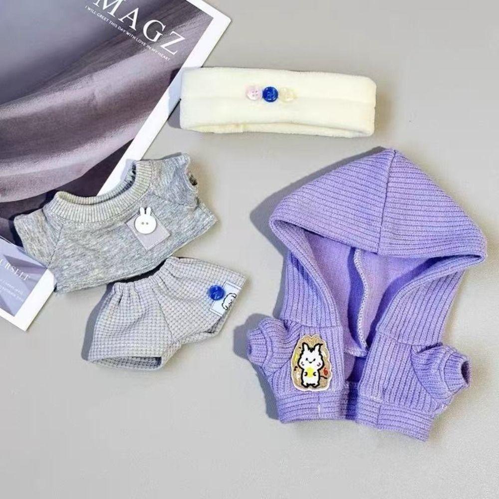 Cartoon T-shirt 20cm Cotton Doll Clothes Outfit Plush Doll Clothes Playing House рожевий
Cartoon T-shirt 20cm Cotton Doll Clothes Outfit Plush Doll Clothes Playing House рожевий