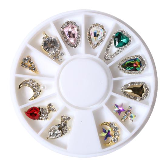 1 коробка украшения для ногтей сверкающая поверхность креативная форма сплав 3D стразы декор роскошь DIY нейл-арт украшения принадлежности для ногтей 4
1 коробка украшения для ногтей сверкающая поверхность креативная форма сплав 3D стразы декор роскошь DIY нейл-арт украшения принадлежности для ногтей 4