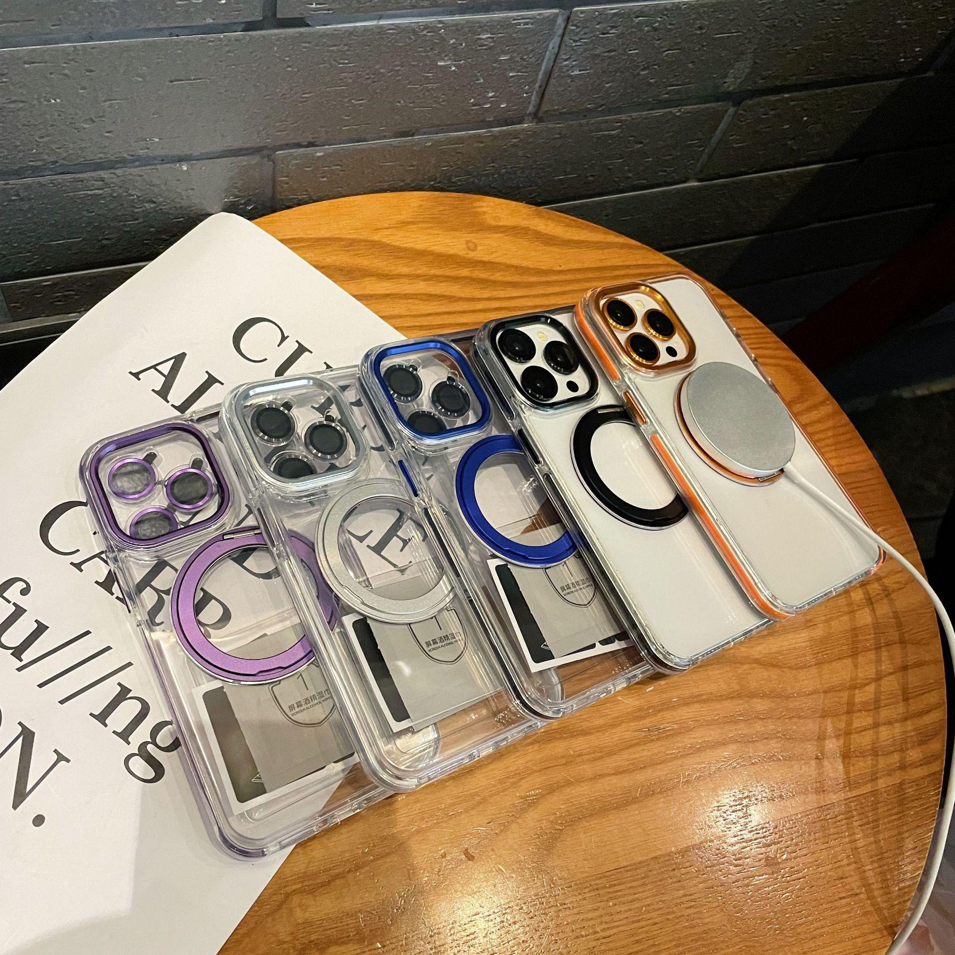 Applicable to iphone17ProMax high-transparency rotating bracket magnetic mobile phone case Apple 15 airbag anti-drop protective cover iPhone 12
Applicable to iphone17ProMax high-transparency rotating bracket magnetic mobile phone case Apple 15 airbag anti-drop protective cover iPhone 12