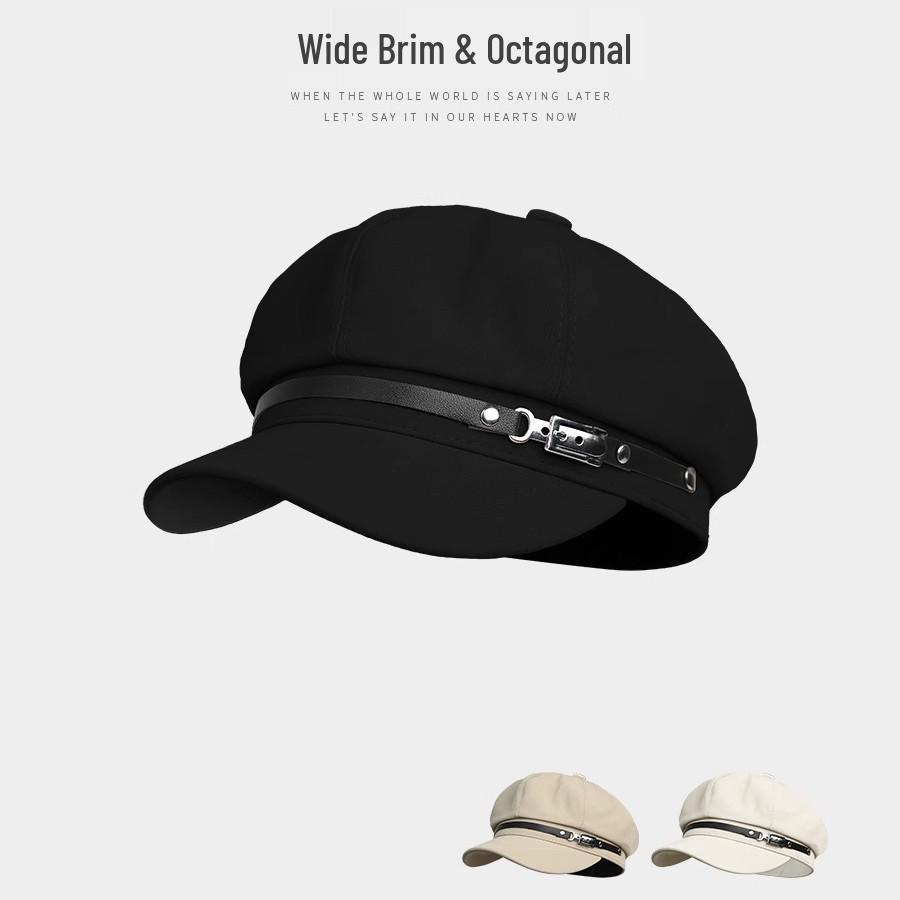 Women s Octagonal Beret: Spring/Summer British Korean Fashion Duckbill Cap, Painter s Navy Style One Size
Women s Octagonal Beret: Spring/Summer British Korean Fashion Duckbill Cap, Painter s Navy Style One Size