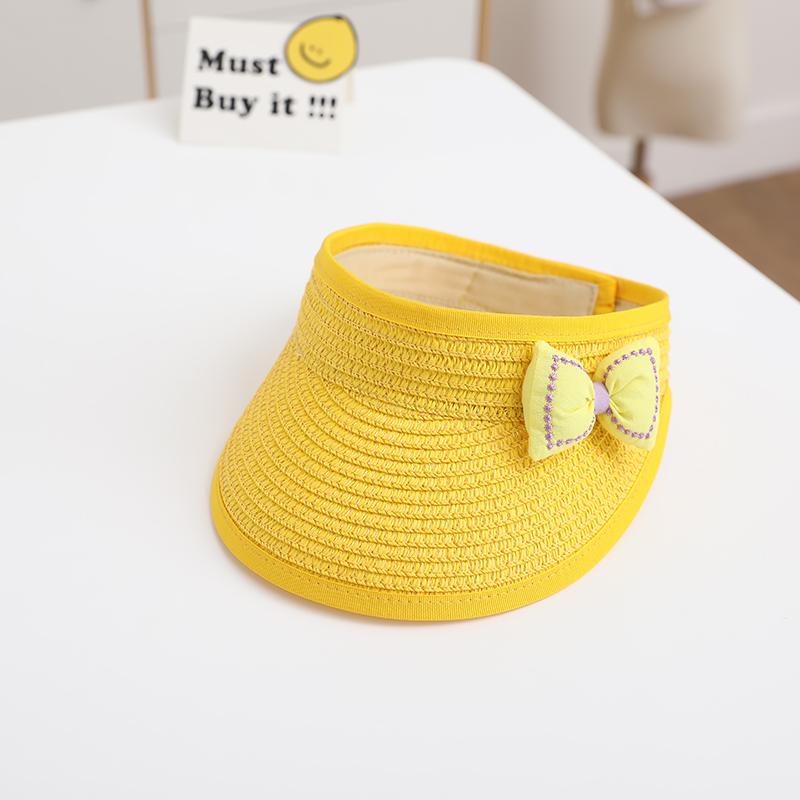 Lovely Girl Baby Summer Straw Hat Casual Bowknot Sun Visor Caps Outdoor Beach Top Sunscreen Empty Hats Cute Baseball Caps kid (48-52cm) жовтий
Lovely Girl Baby Summer Straw Hat Casual Bowknot Sun Visor Caps Outdoor Beach Top Sunscreen Empty Hats Cute Baseball Caps kid (48-52cm) жовтий