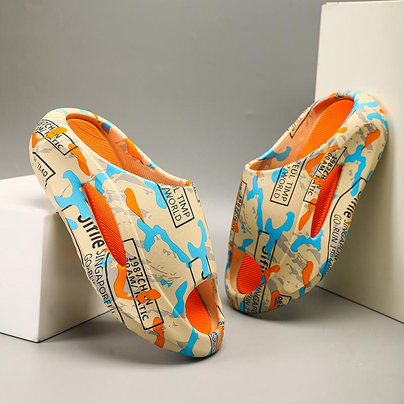 Fashion Brand Shoes EVA Thick-soled Soft-soled Sandals Outdoor Breathable Height-increasing Beach Shoes Men s Summer Slippers 44-45 бежевий
Fashion Brand Shoes EVA Thick-soled Soft-soled Sandals Outdoor Breathable Height-increasing Beach Shoes Men s Summer Slippers 44-45 бежевий