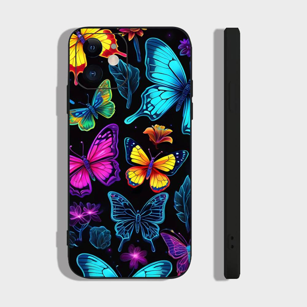 Magical Colorful Butterfly Phone Case For IPhone 17 Air 16 15 14 13 Pro Max 11 12 Black Silicone Cover IPHONE 14PLUS
Magical Colorful Butterfly Phone Case For IPhone 17 Air 16 15 14 13 Pro Max 11 12 Black Silicone Cover IPHONE 14PLUS