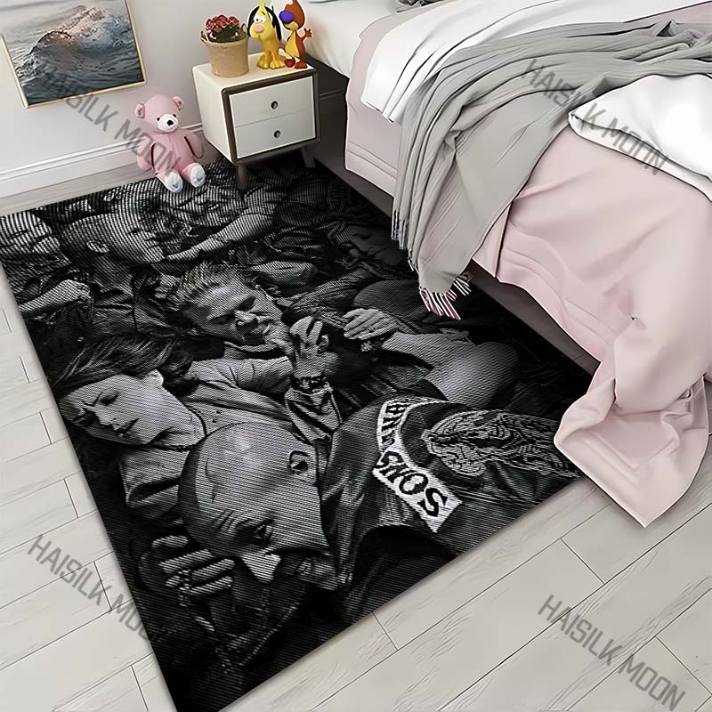 1PC Motorcycle gang intense fight Carpet for Living Room Bedroom Sofa Home Decor Rus Non-slip Floor Mat Luxury Gift 40cm x 60cm
1PC Motorcycle gang intense fight Carpet for Living Room Bedroom Sofa Home Decor Rus Non-slip Floor Mat Luxury Gift 40cm x 60cm