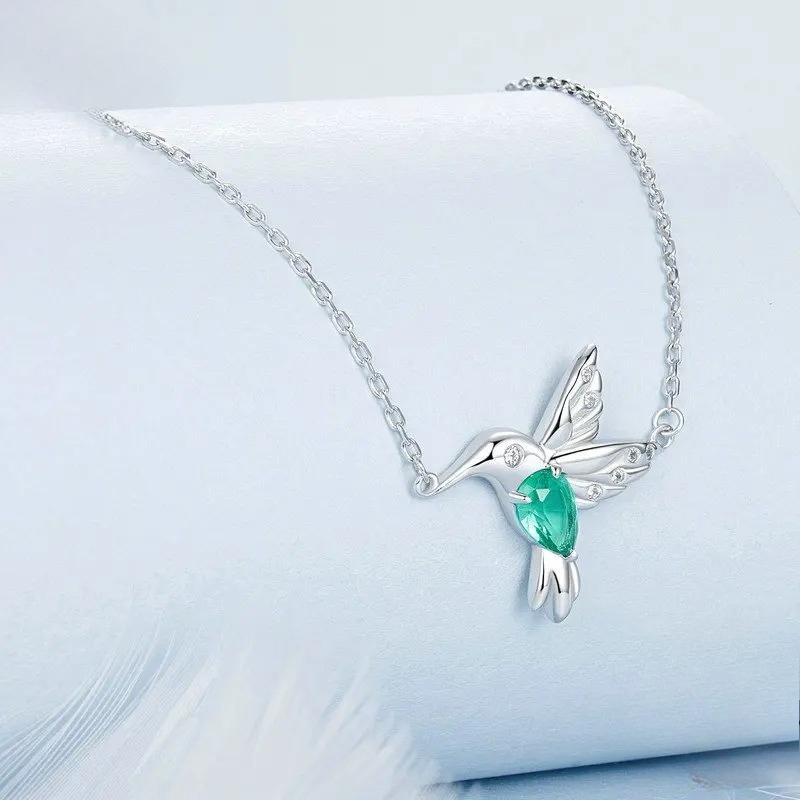 Sterling Silver Hummingbird Pendant Necklaces Adjustable Chain Plated White Gold for Women Party Fine Jewelry China Mainland
Sterling Silver Hummingbird Pendant Necklaces Adjustable Chain Plated White Gold for Women Party Fine Jewelry China Mainland