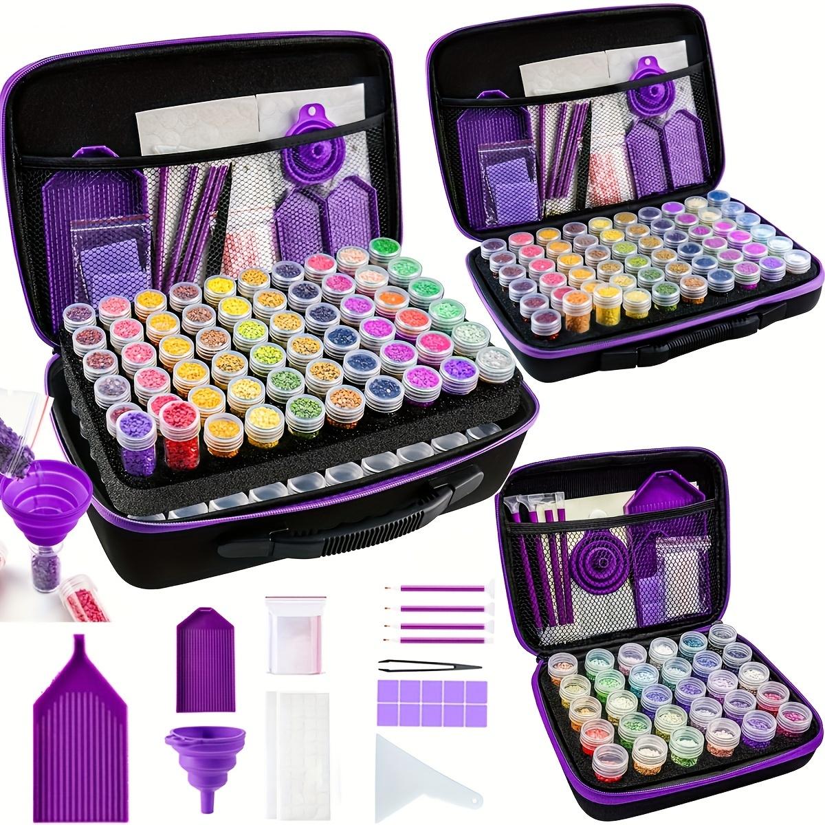 Diamond Art Storage Solution,1 Set with 30/60/120 Versatile Slots,Perfect for Crafters and Hobbyists S
Diamond Art Storage Solution,1 Set with 30/60/120 Versatile Slots,Perfect for Crafters and Hobbyists S