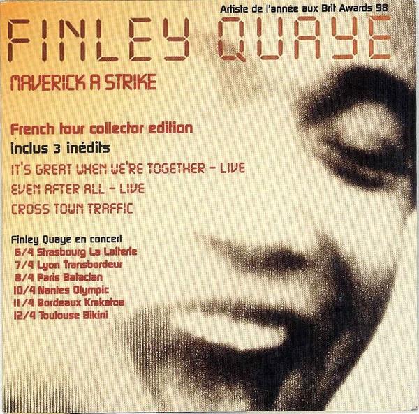 CD FINLEY QUAYE - Maverick A Strike (Французский тур Coll SAMPCM5122 Epic 1998 Япония Регги, Ска и Даб Б/У
CD FINLEY QUAYE - Maverick A Strike (Французский тур Coll SAMPCM5122 Epic 1998 Япония Регги, Ска и Даб Б/У