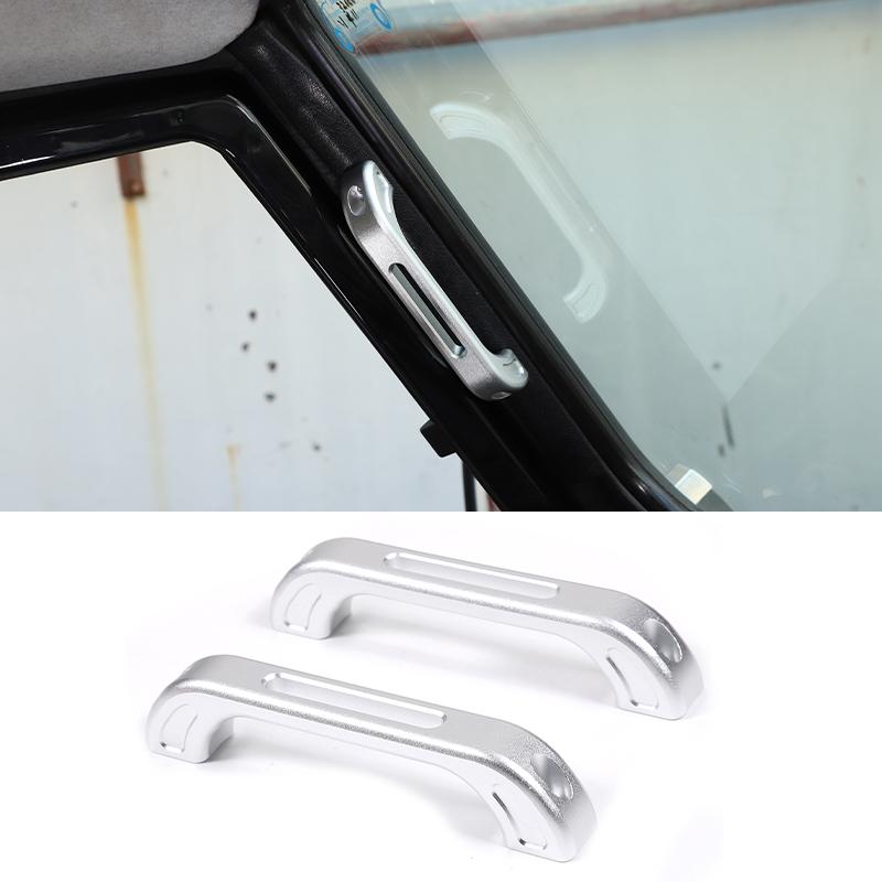 Aluminum Alloy Inner Door Grab Handle For Land Rover Defender 90 110 04-18 Car Interior A/B-Pillar Handle Decoration Accessories
Aluminum Alloy Inner Door Grab Handle For Land Rover Defender 90 110 04-18 Car Interior A/B-Pillar Handle Decoration Accessories