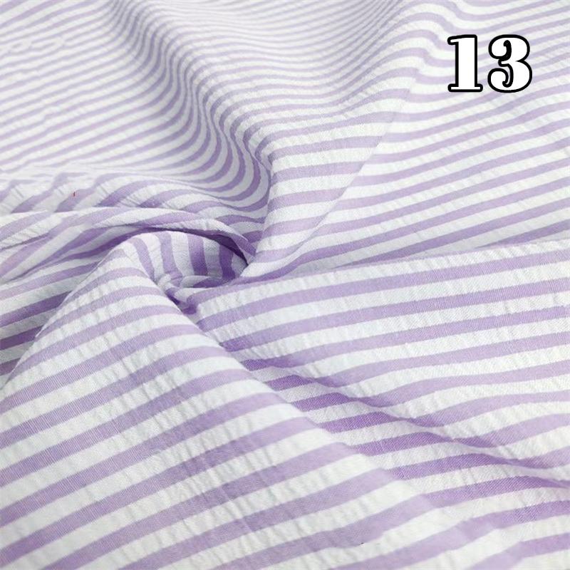 100*140cm Summer Thin Seersucker Plaid Fabric For Diy Sewing Dress Shirt Pants Tablecloth Textile Anti-wrinkle Stripe Cloth 100cmX145cm
100*140cm Summer Thin Seersucker Plaid Fabric For Diy Sewing Dress Shirt Pants Tablecloth Textile Anti-wrinkle Stripe Cloth 100cmX145cm