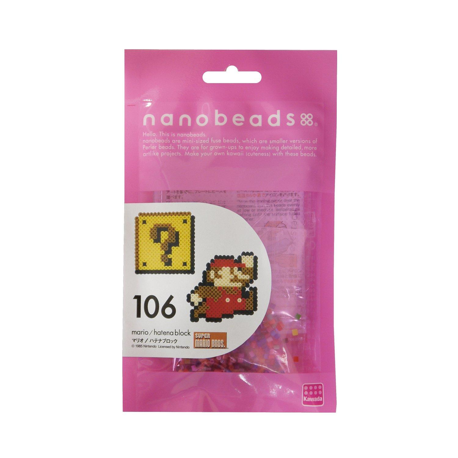 Kawada Nano Beads 106 Mark Block Mario/Question 80-63011
Kawada Nano Beads 106 Mark Block Mario/Question 80-63011