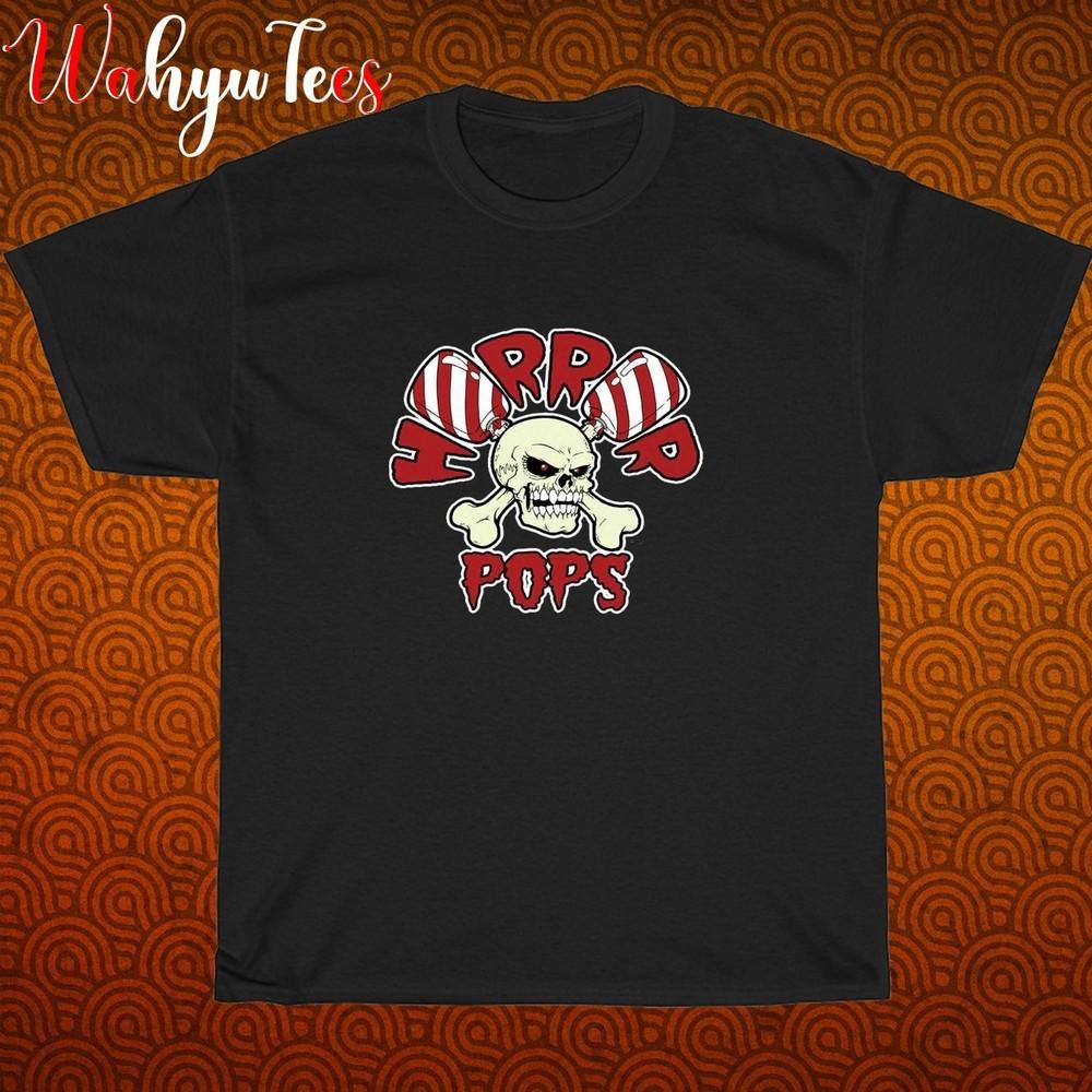 New Horrorpops - Skull and Candy Logo Black/Navy Size S-5XL Unisex T-Shirt L
New Horrorpops - Skull and Candy Logo Black/Navy Size S-5XL Unisex T-Shirt L