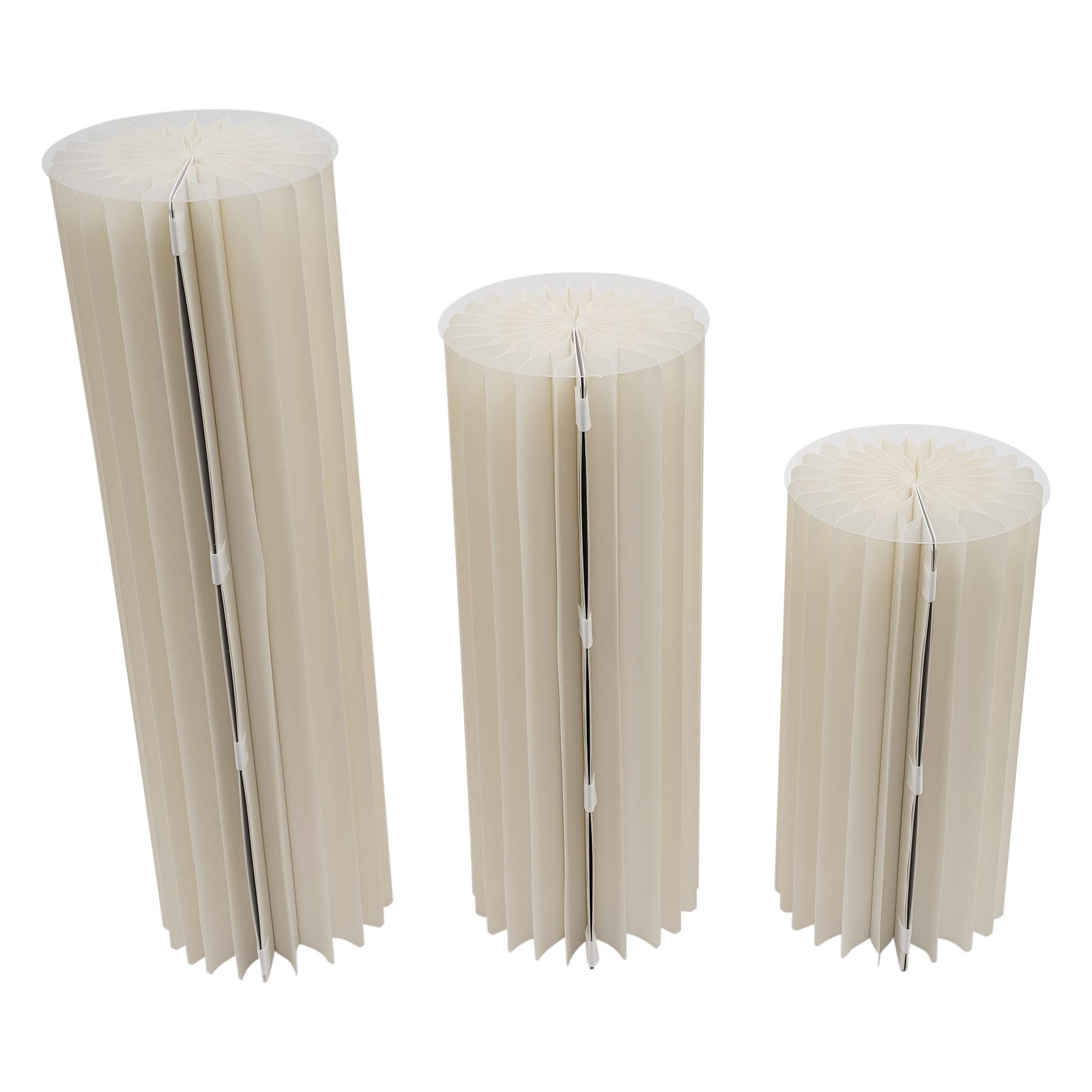 3 PCs Wedding Flower Stand Party Decoration Dessert Table Cylinder Display Rack білий
3 PCs Wedding Flower Stand Party Decoration Dessert Table Cylinder Display Rack білий
