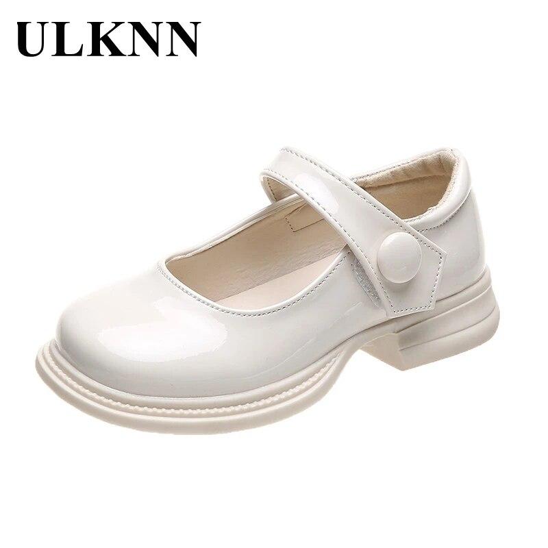 ULKNN Girls leather shoes stage princess shoes performance children s shoes soft bottom non-slip solid color fashion cute
ULKNN Girls leather shoes stage princess shoes performance children s shoes soft bottom non-slip solid color fashion cute